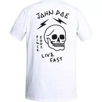 Maglietta Moto Live Fast Skull - John Doe