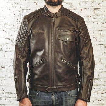 Blouson Kingpin Ce Leather Jacket - Age Of Glory
