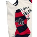 Langarmshirt Team Stripes Ls Tee - Age Of Glory