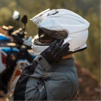 Casque Intégral Moto Rétro Unisexe - Avec Miroir Intérieur Et Visière Solaire - Pour Scooters, Balades Et Tourisme - 12