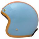 The Classic Open Face Helmet - Marko (Blue/Orange)
