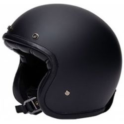 The Classic Open Face Helmet - Marko (Triple Black)
