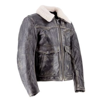 Ontario Leather Rag Jacket - Helstons