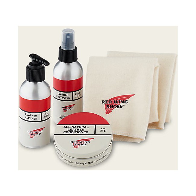 Caja de mantenimiento REDWING Cuero - Kit de aceite de piel curtida Cuidado