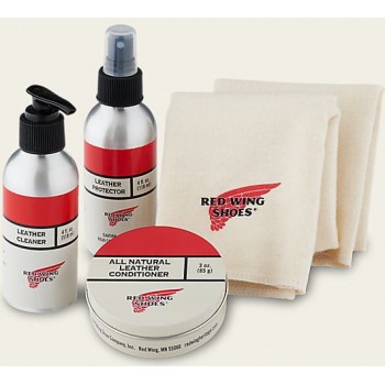 Conjunto Oil Tanned Leather Care Kit - Red Wing