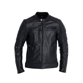 Technical Leather retro jacket- John Doe