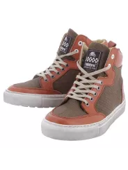Kobe Canvas/Armalith/Leather Shoes - Helstons