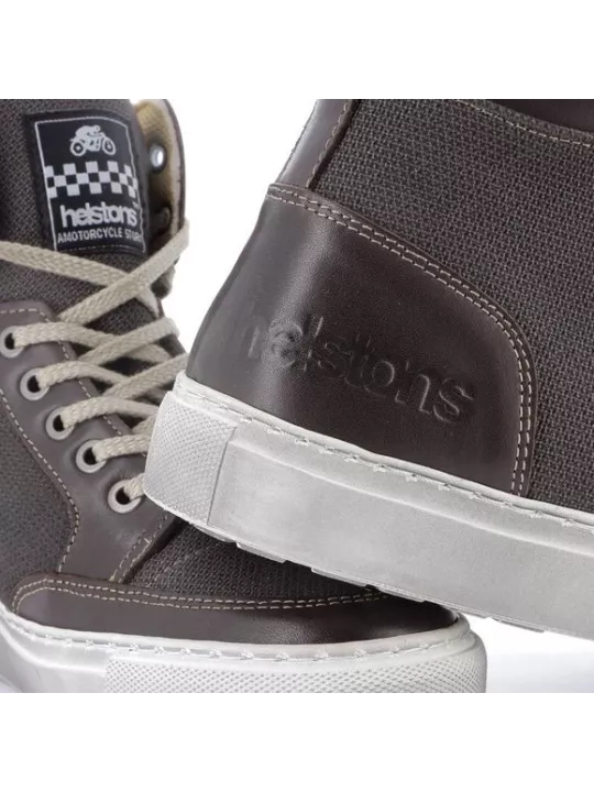 Kobe Canvas/Armalith/Leather Shoes - Helstons
