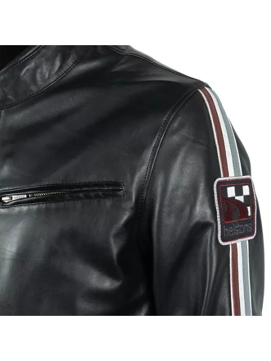 Race Leather Aniline retro jacket- Helstons