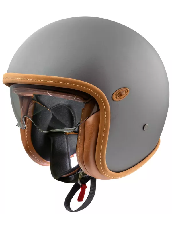 Capacete Vintage Platinum U 17 Bm - Premier