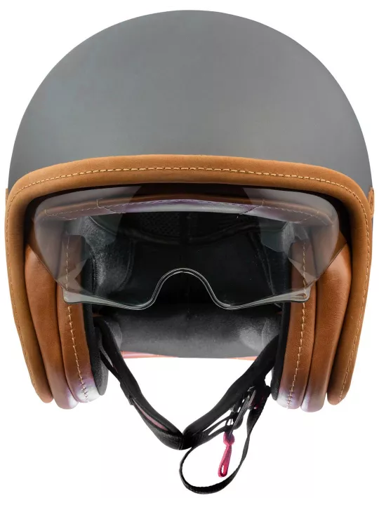 Capacete Vintage Platinum U 17 Bm - Premier