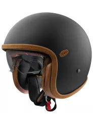Capacete Vintage Platinum U9 Bm Couture Laranja - Premier