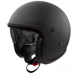 Helm Vintage U9 Bm Schwarz Couture Orange-Premier