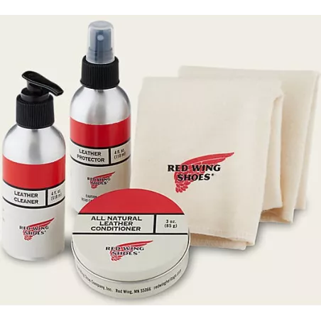 Coffret D'Entretien Cuir Redwing - Oil Tanned Leather Care Kit