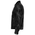Jacket Leather Storm Black - John Doe