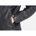 Jacket Leather Storm Black - John Doe