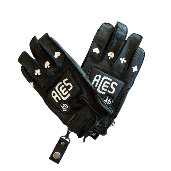 Rock Leather Gloves - Helstons