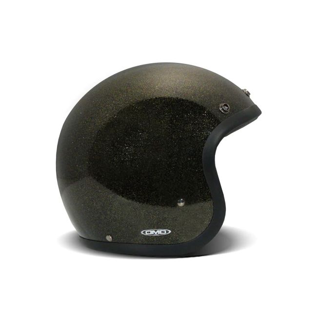 Casco da moto jet Retro Glitter - Dmd