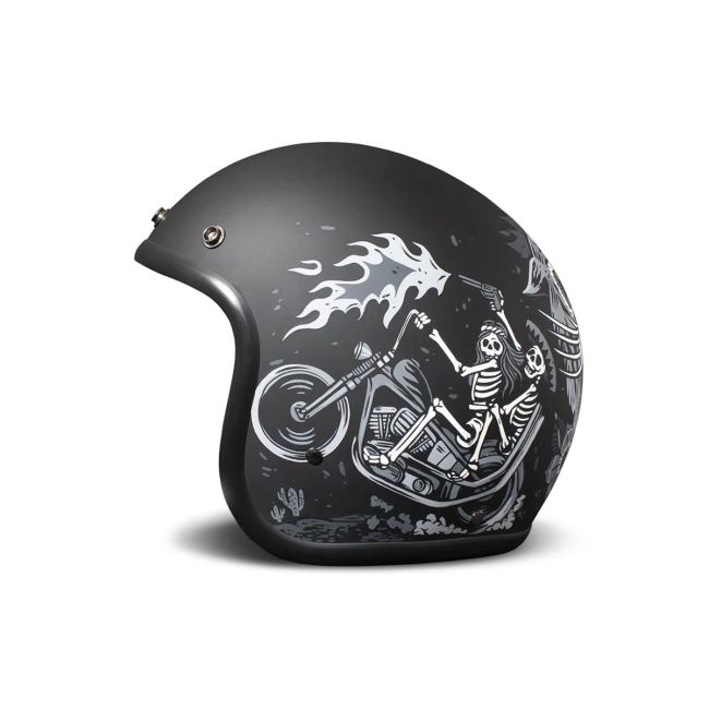 Casco Retro Ghost Rider Helmet - Dmd