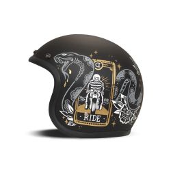 Retro Cards Open Face Helmet - Dmd