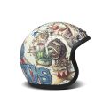 Casco da moto jet Retro Circus - Dmd