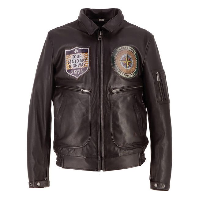 Blouson Jet Force Cuir Rag - Helstons