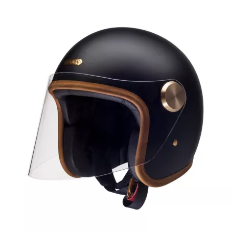 Casque Jet Epicurist Stable Black - Hedon