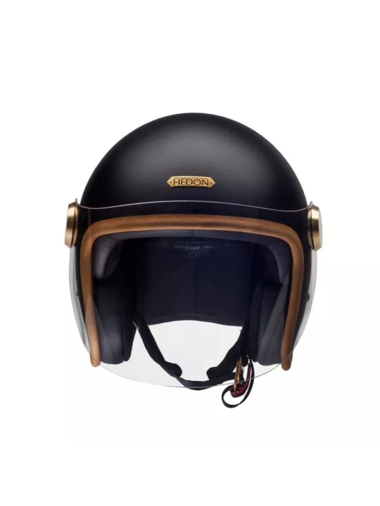 Epicurist Stable Black Open Face Helmet - Hedon