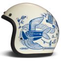 Casco da moto jet Retro Tigre - Dmd