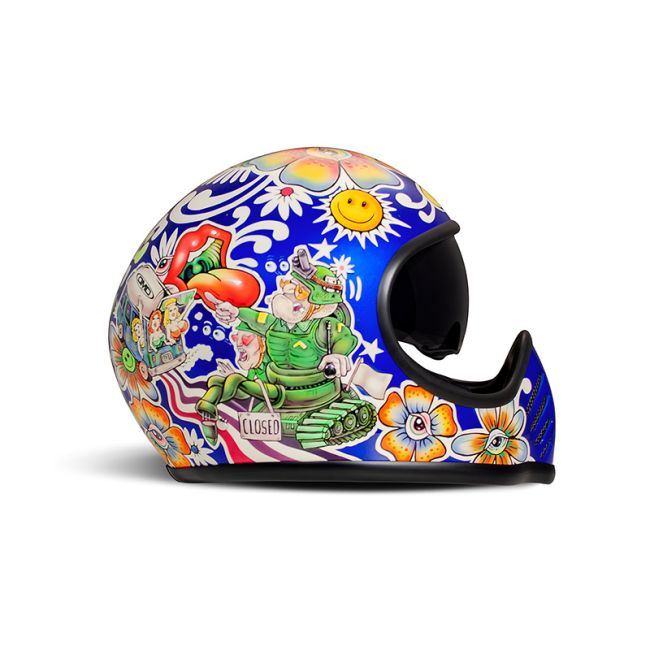 Casque Seventyseven Flower Power - DMD