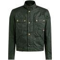 WAX JACKET BROOKLANDS 2.0 GREEN-BELSTAFF