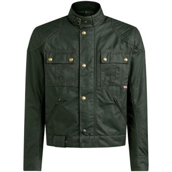 WAX JACKET BROOKLANDS 2.0 GREEN-BELSTAFF
