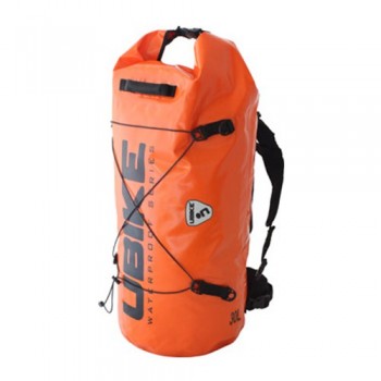 Cylinder Bag 30L Waterproof Orange - Ubike