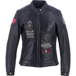 Blouson Femme Pretty Cuir Soft - Helstons x Von Dutch