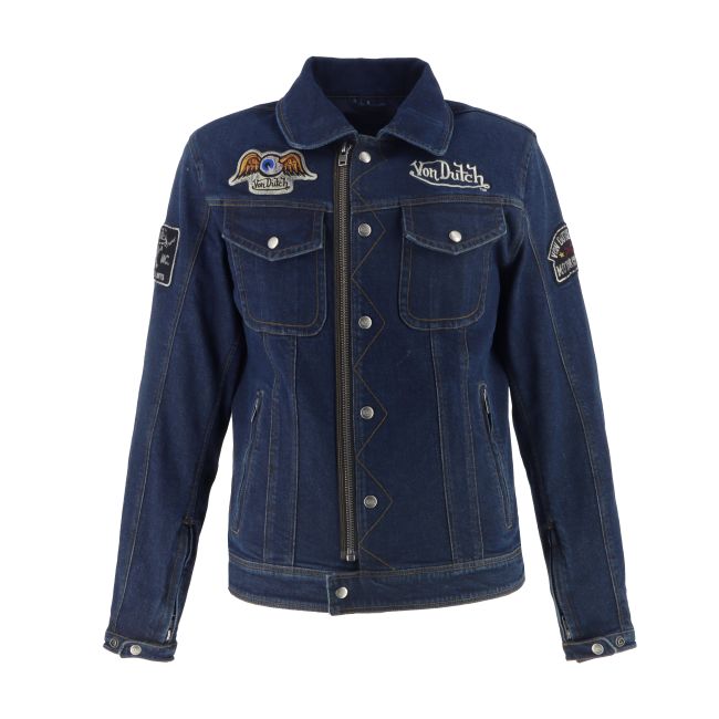 Blouson Westy Toile Denim - Helstons x Von Dutch