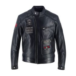 Coliseum Lederjacke Rag - Helstons x Von Dutch