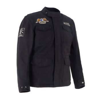 Warrior Cotton-Canvas Jacke - Helstons x Von Dutch