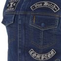 Gilet Apache Toile Denim - Helstons x Von Dutch
