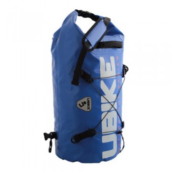 Cylinder Bag 30L Waterproof Blue - Ubike