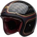Casque Moto Jet Vintage Custom 500 Carbon Rsd Checkmate - Bell