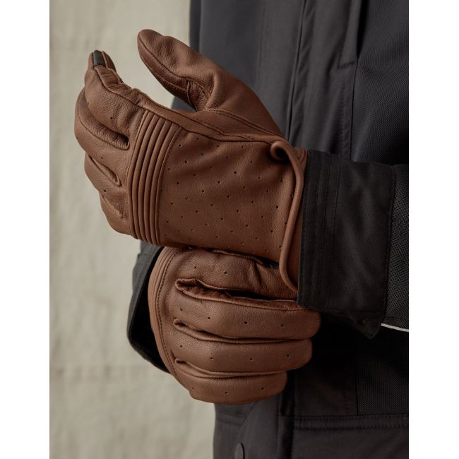 Gants Montgomery Cuir Oxblood - Belstaff
