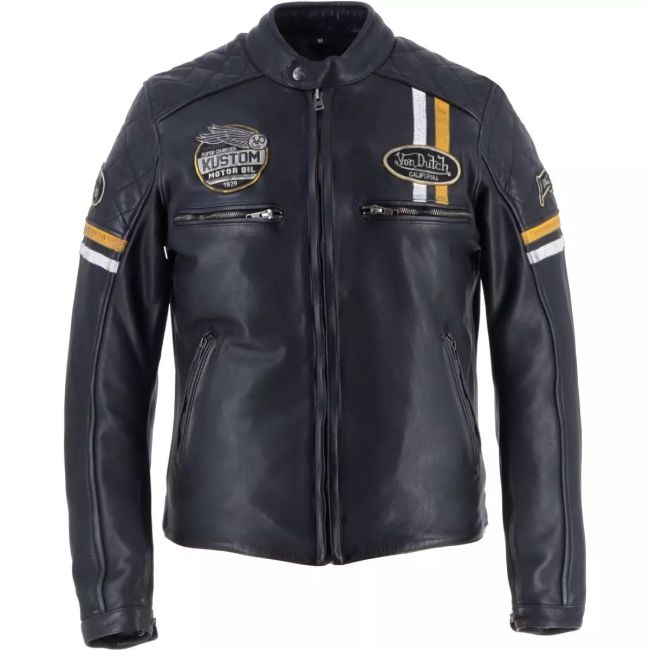 Vd - Race Now Leather Wash Casaco - Helstons