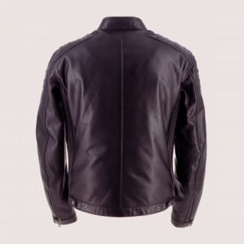 Jacket Bomb Leather Natural - Helstons