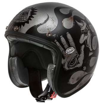MOTO CASCO JET PICCOLO BD17BM - PREMIER