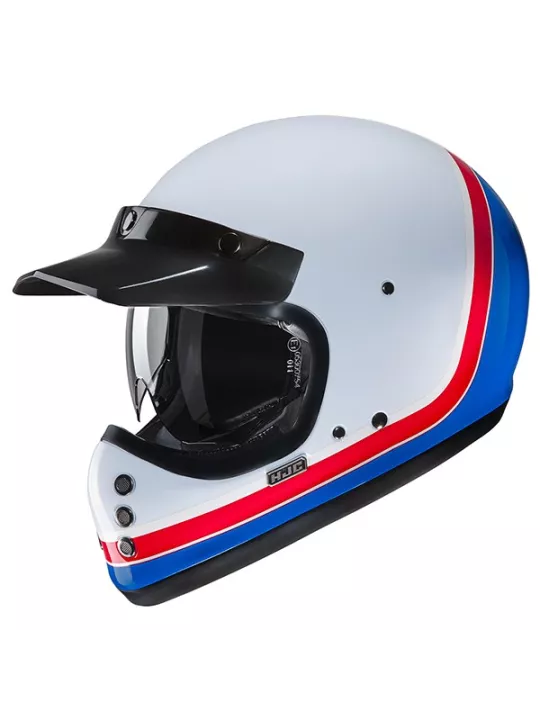 Motorrad Integralhelm Vintage V60 Scoby - Hjc