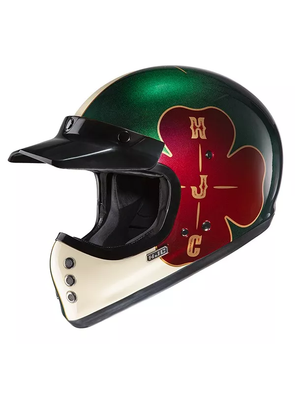 Motorrad Integralhelm Vintage V60 Ofera - Hjc