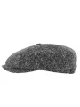 Gavroche Stetson Hatteras Donegal Mütze - Schwarz/Weiß