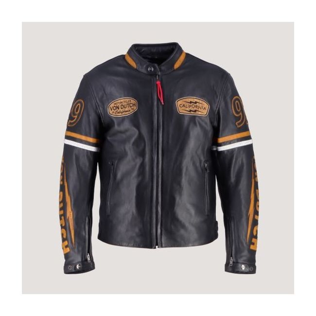 Blouson California Men (Cuir) - Von Dutch