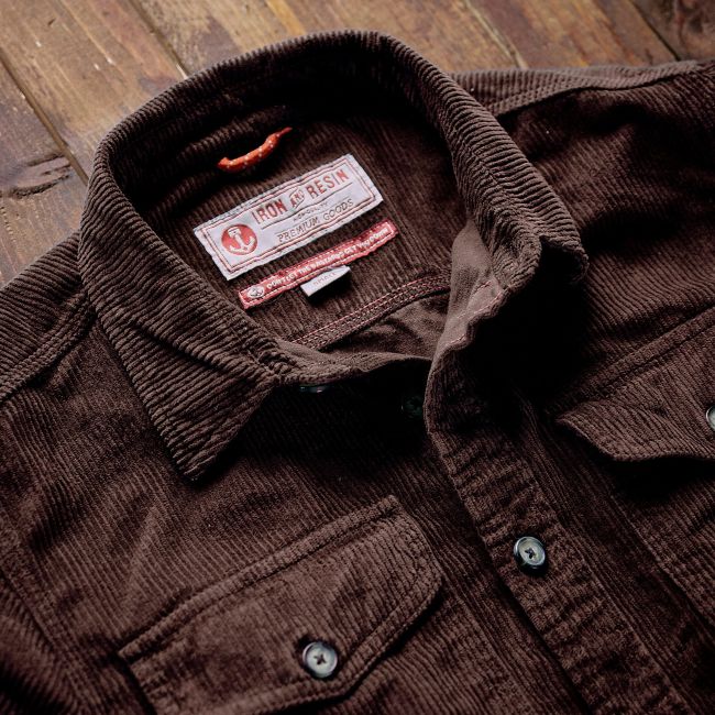 Chemise Forest Corduroy - Iron & Resin