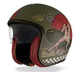 Vintage Pinup Military Bm Jethelm - Premier